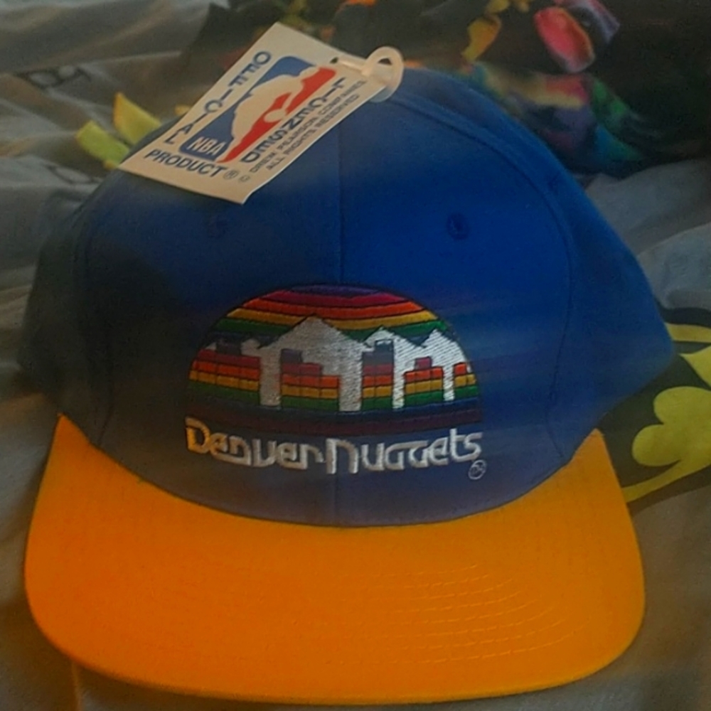 90's Denver Nuggets Official Throwback Snapback Hat